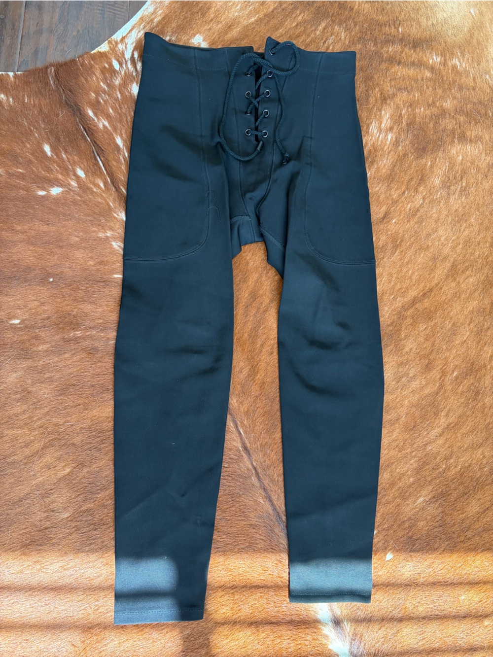 Women’s Black Lace-Up Performance Pants